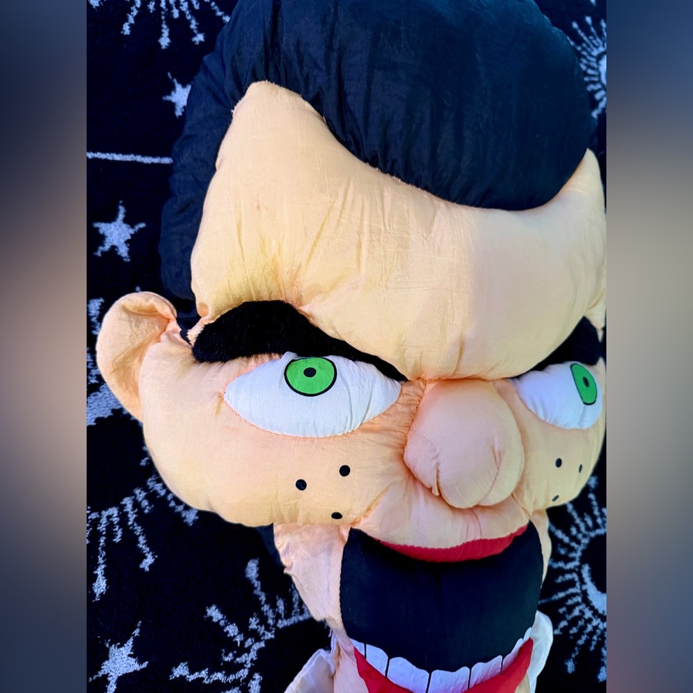 Goosebumps -*Vintage* 1996 Slappy Hanging Plush Head - Picture 4 of 9